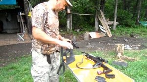 ВПО 221 ланкастер 9,6х53 и Вепрь 7,62х54  страшная сила!