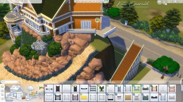 Sims 4 Speed Build - Spiral Mountain House | Kate Emerald смотреть онлайн