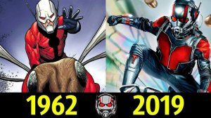 Человек Муравей - Эволюция (1962 - 2019) ! Все Появления Хэнка Пима и Скотта Лэнга ✌!