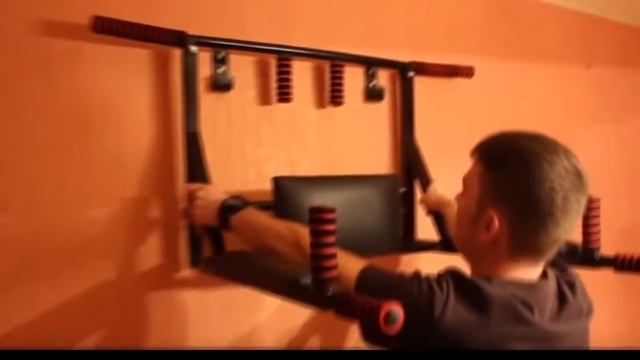 турник 3 в 1 разборный c брусьями, прессом + кронштейн для груши смотреть онлайн