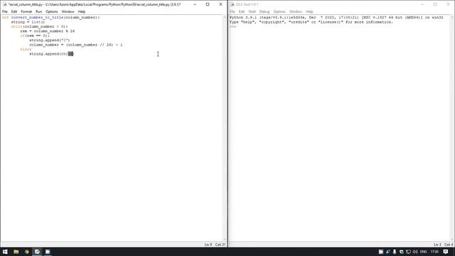 Convert Excel Sheet Column Title To Column Number | Python смотреть онлайн
