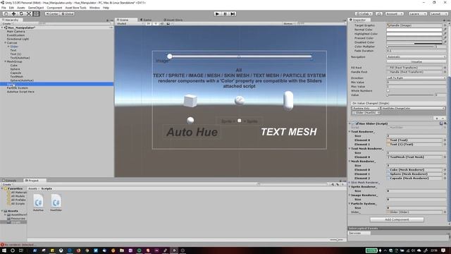 Easy Color Manipulator: Hue Slider / Auto Hue - Unity Asset Store Instructional Video смотреть онлайн