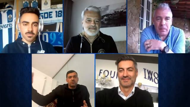 FC Porto em casa com Vítor Baía, Jorge Costa e a participação especial de Sérgio Conceição смотреть онлайн