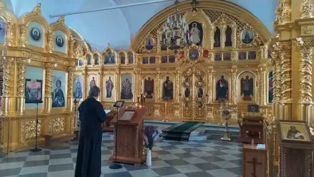 Свт. Иова, патриарха Московского и всея Руси. Перенесение мощей свт. Гурия, архиеп. Казанского смотреть онлайн