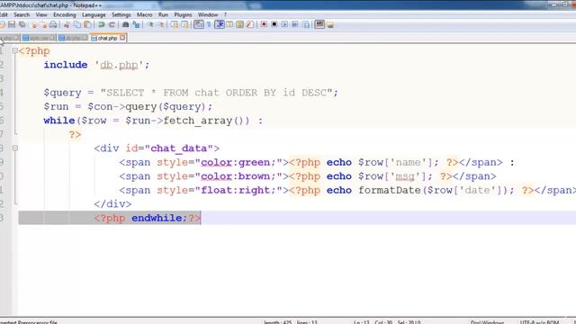 Building A Building a Live Chat System in AJAX, PHP & MySQL | Create a Chat App using PHP,AJAX,MYSQ смотреть онлайн