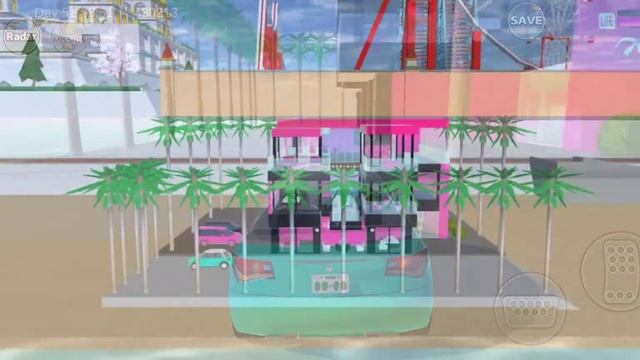 Black Pink Rest House | Sakura School Simulator Game | Props ID | House Design смотреть онлайн