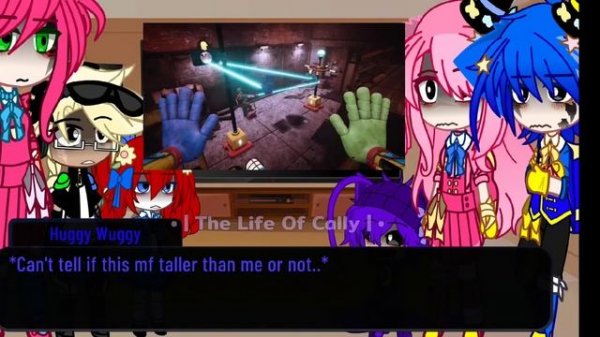 |Poppy Playtime React To Chapter 3 Official Trailer #2|Gacha|The Life Of Cally|
