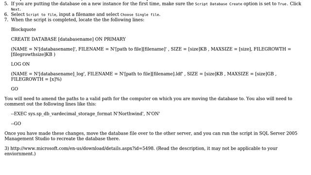 DevOps & SysAdmins: Sql Server Backup Compatibility - 2008 with 2005 (4 Solutions!!) смотреть онлайн