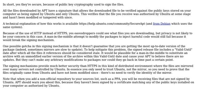 Ubuntu: Are repository lists secure? Is there an HTTPS version? (3 Solutions!!) смотреть онлайн