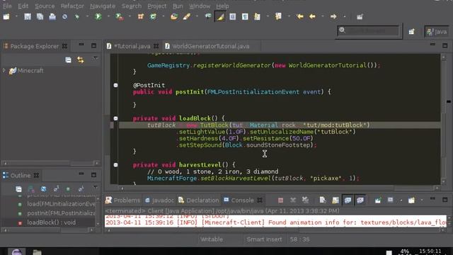 Minecraft 1.5.1 Forge Modding Tutorial #6 | Creating A Configuration File[OLD] смотреть онлайн