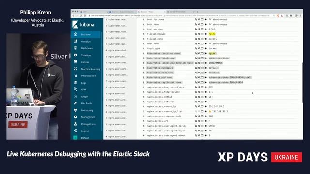 Live Kubernetes Debugging with the Elastic Stack (Philipp Krenn, Austria) [EN] смотреть онлайн