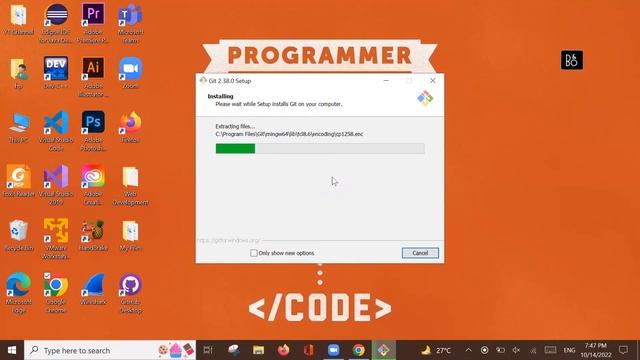 How to download and install git or Git Bash on Windows. смотреть онлайн