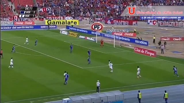 Universidad de Chile 5 - 3 Huachipato Resumen fecha 15 Clausura 2011 смотреть онлайн