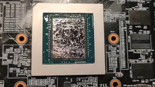 Жидкий металл на Gigabyte Aorus 1080ti смотреть онлайн