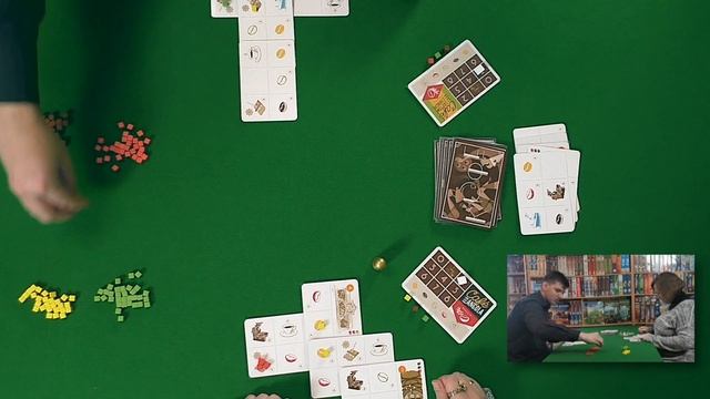 Играем в настольную игру "Кофе". Партия на 2-х смотреть онлайн