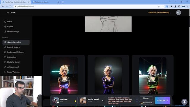 ?De BOCETO a IMAGEN con INTELIGENCIA ARTIFICIAL ? - Tutorial Prome AI - Esbozo o Bosquejo a Imagen смотреть онлайн