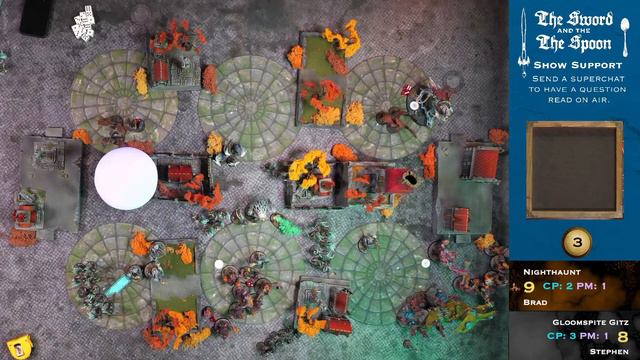 The Sword and the Spoon - Gloomspite Gitz vs Nighthaunt - #games #aos смотреть онлайн