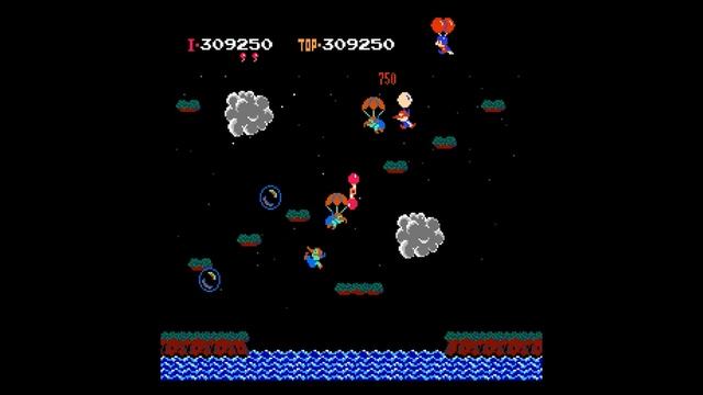 Balloon Fight - Бои на воздушных шарах (Dendy) Полное прохождение Full HD 1080p смотреть онлайн