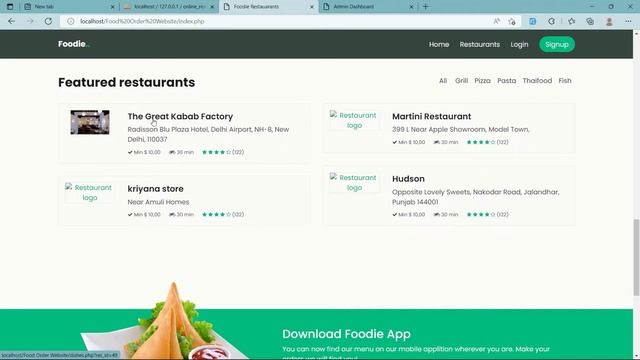 Online Food Ordering Website + Backend | Installation Video & Download Link смотреть онлайн