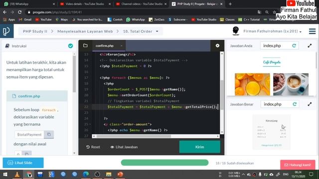 #40 Total Order di PHP смотреть онлайн