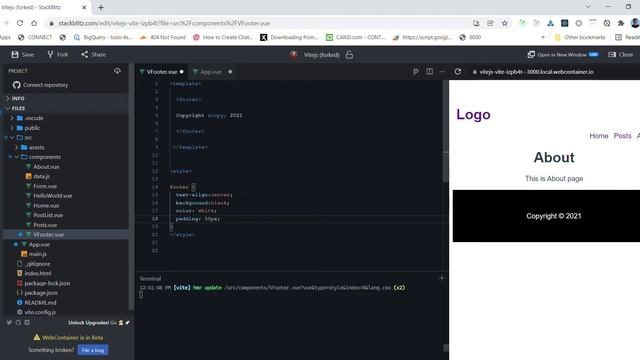 Learning Vue with Vitejs # 10 смотреть онлайн