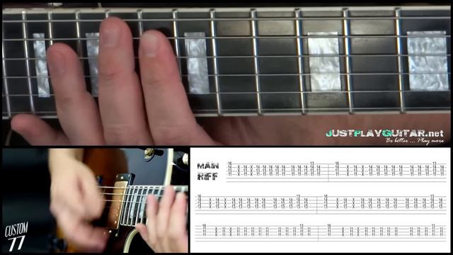 [ DAFT PUNK - Lose Yourself to dance ] free guitar lesson with tabs смотреть онлайн