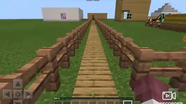 Мой мини город в Майнкрафт