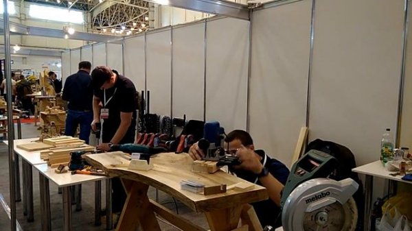 Выборка паза фрезой Dimar