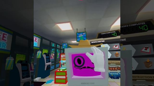 Working Overtime as a Store Clerk! - Job Simulator смотреть онлайн