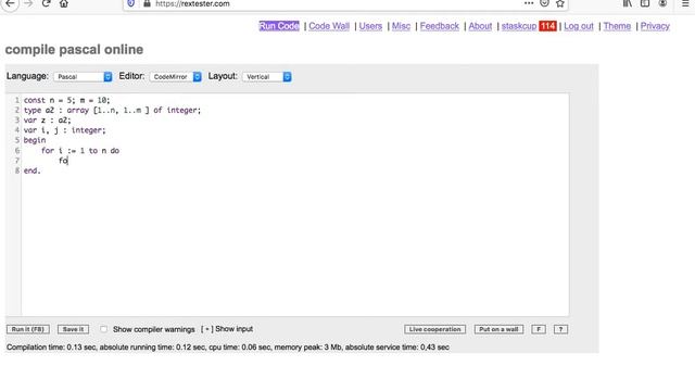 Двумерные массивы. Формализм смотреть онлайн
