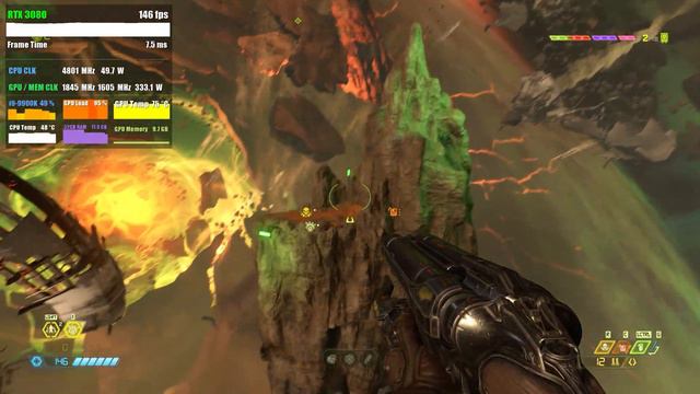 Doom Eternal | RTX 3080 | 4K, ULTRA, RTX ON, DLSS ON смотреть онлайн