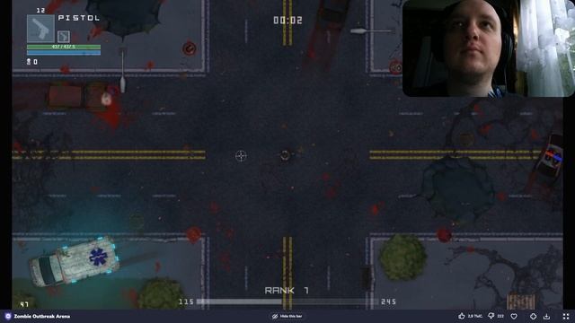 This is the best flash game about zombies "Zombie Outbreak Arena" #1 смотреть онлайн