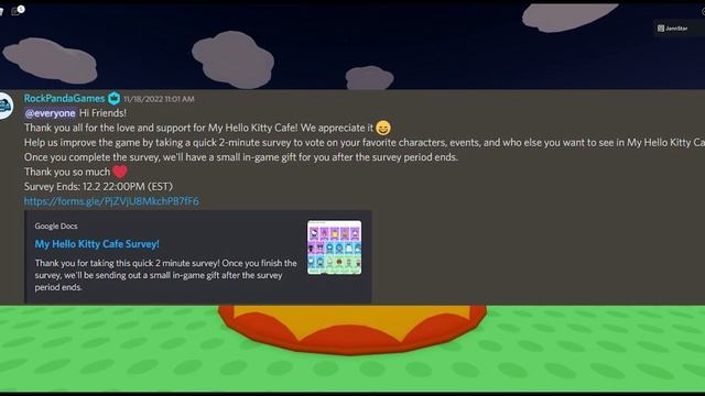 NEW! Mystery Gift and Sanrio Friend Soon in My Hello Kitty Cafe || ROBLOX смотреть онлайн
