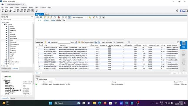 How to search table data in MySQL workbench смотреть онлайн