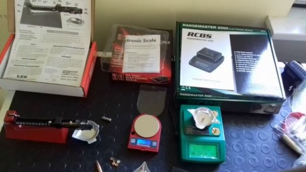 Обзор весов RCBS Rangemaster 2000, Hornady G2 1500