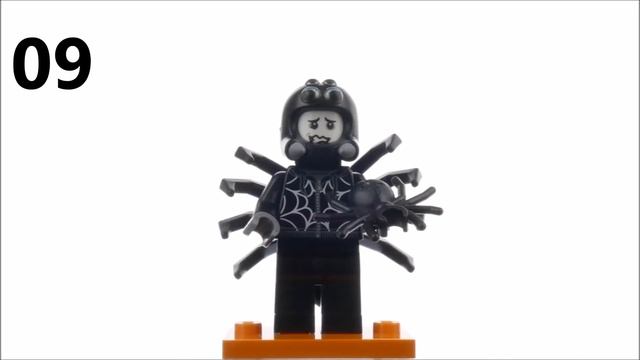 Lego Minifigures 71021 Minifigure Series 18 Complete - Lego Speed Build Review смотреть онлайн