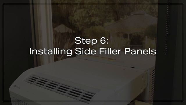 GE Profile™ ClearView™ Window Air Conditioner Installation смотреть онлайн