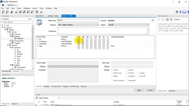SQL-12B: Ràng buộc PRIMARY KEY vs MySQL. смотреть онлайн