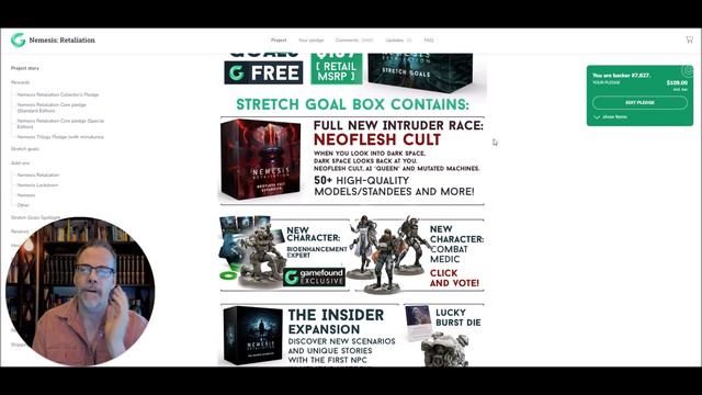 Nemesis Retaliation Crowdfunding Discussion | The Game Warrior | December 6th 2023 смотреть онлайн