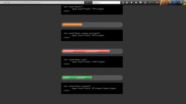 Database Driven Progress Bars Version 3 Multiple bars смотреть онлайн