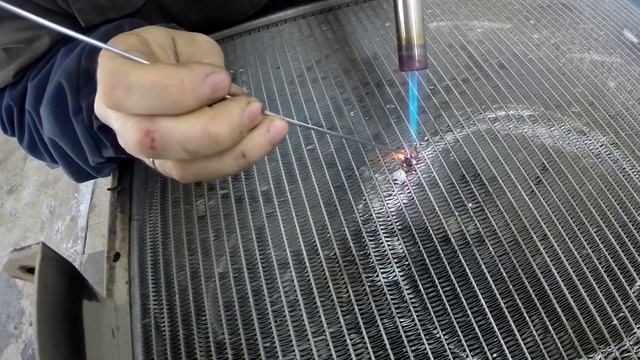 Как запаять алюминиевый радиатор - припой filalu 1192 nc смотреть онлайн