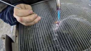 Как запаять алюминиевый радиатор - припой filalu 1192 nc