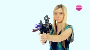 Обзор игрушки «Игрушечная снайперская винтовка с лазерным прицелом Villa Giocattoli»