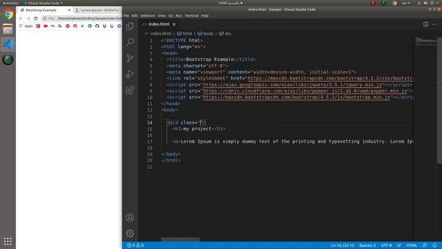 Bootstrap Container Padding смотреть онлайн