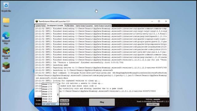 ⛏ Minecraft - ¿funcionará en Windows 11 ? ... muestro cómo hacer que arranque el #TLauncher ⛏ смотреть онлайн