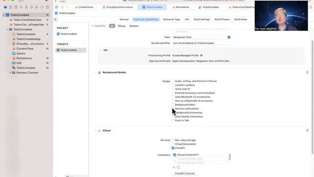 SwiftUI Todo CoreData iCloud Sync. Step by step instructions. смотреть онлайн