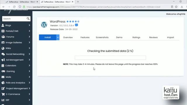 How To Create A Wordpress Website via Softaculous in Tagalog / English смотреть онлайн