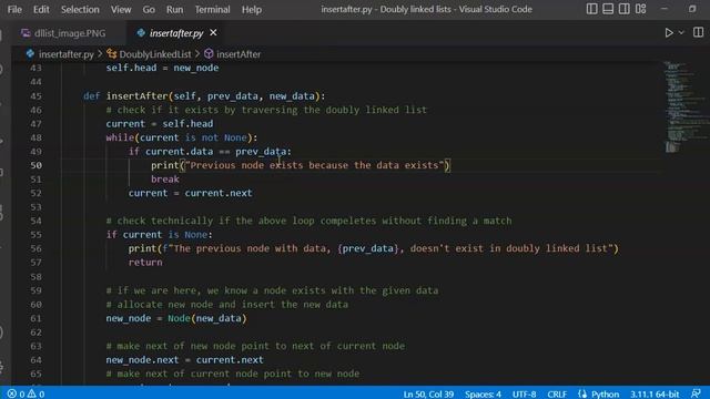 Doubly Linked Lists In Python смотреть онлайн