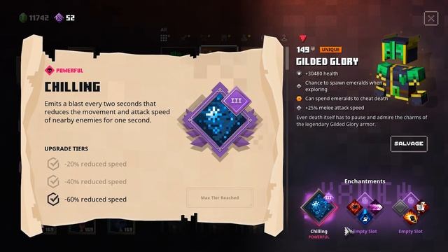 GILDED GLORY Full Guide + Gameplay & Where To Get It in Minecraft Dungeons Howling Peaks DLC смотреть онлайн