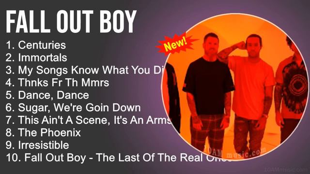 F̲a̲ll O̲̲u̲t B̲o̲y 2023 Mix - The Best of Fall Out Boy - Greatest Hits, Full Album - Rock Music смотреть онлайн